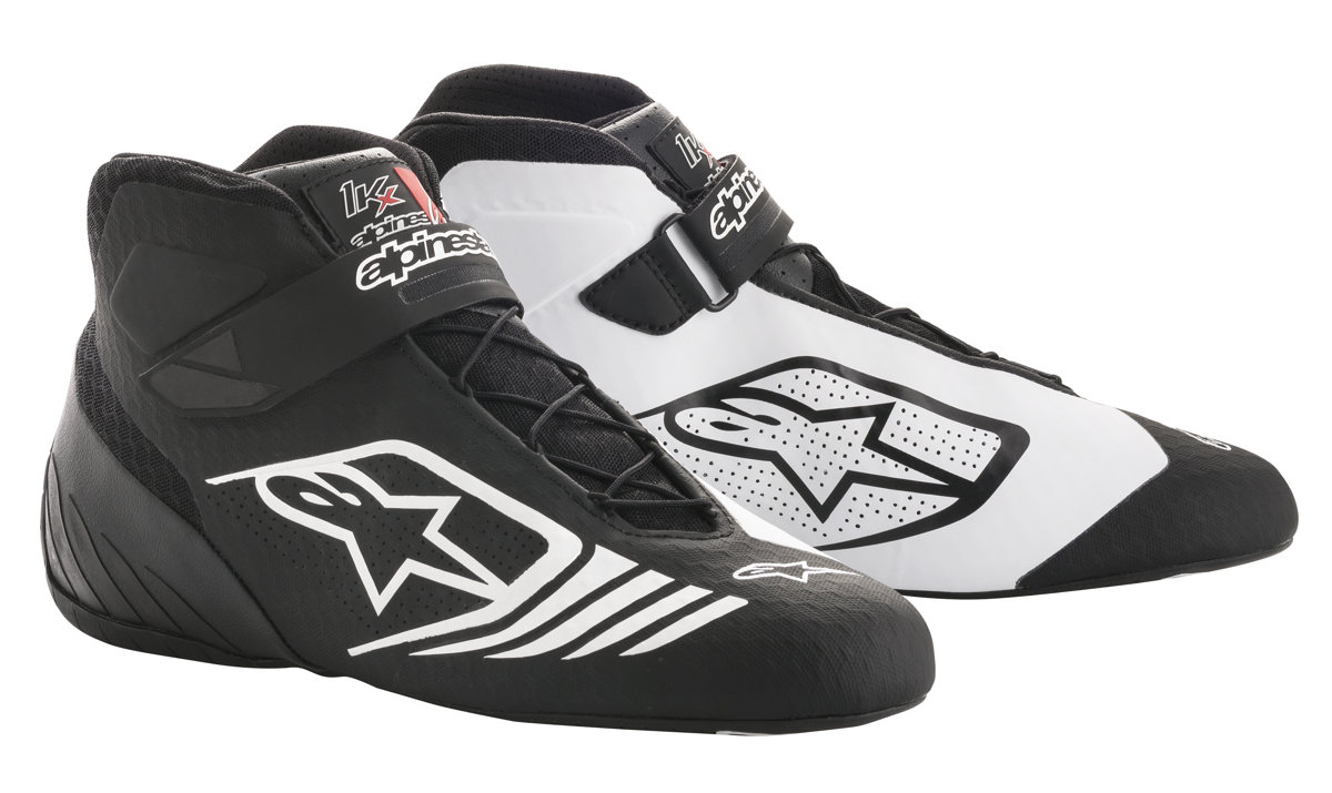 Alpinestars Karting Shoes Tech-1KX Black White 35